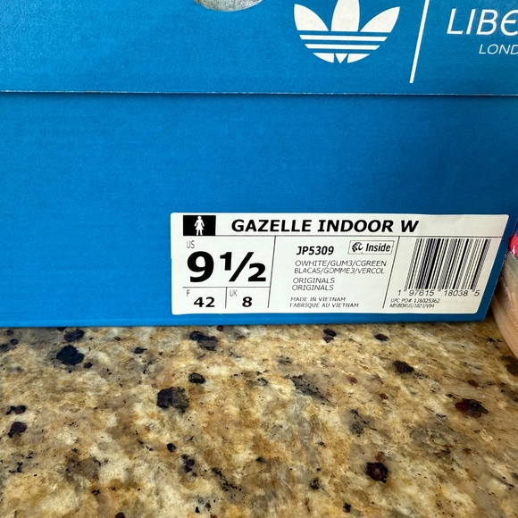Adidas X London Liberty Gazelle Indoor "Floral Embroidery" - Picture 2 of 8